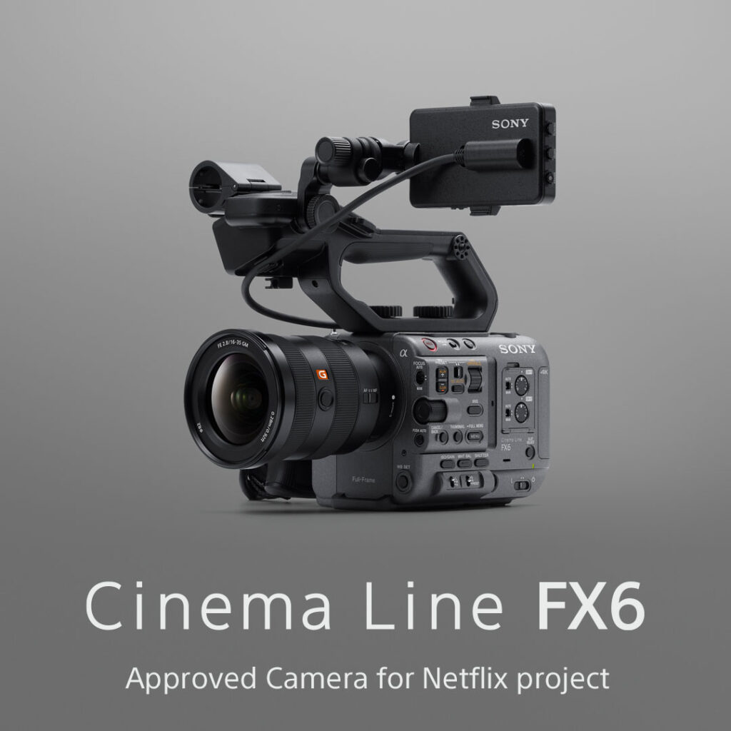 Flx Camera FX6 Joins Netflix's List of Approved Cameras